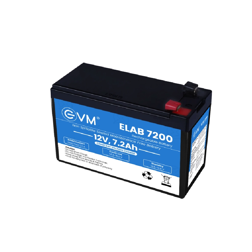 EVM UPS Battery 12v 7.2AH view 3